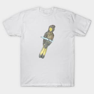 Yellow-tailed Black-cockatoo T-Shirt